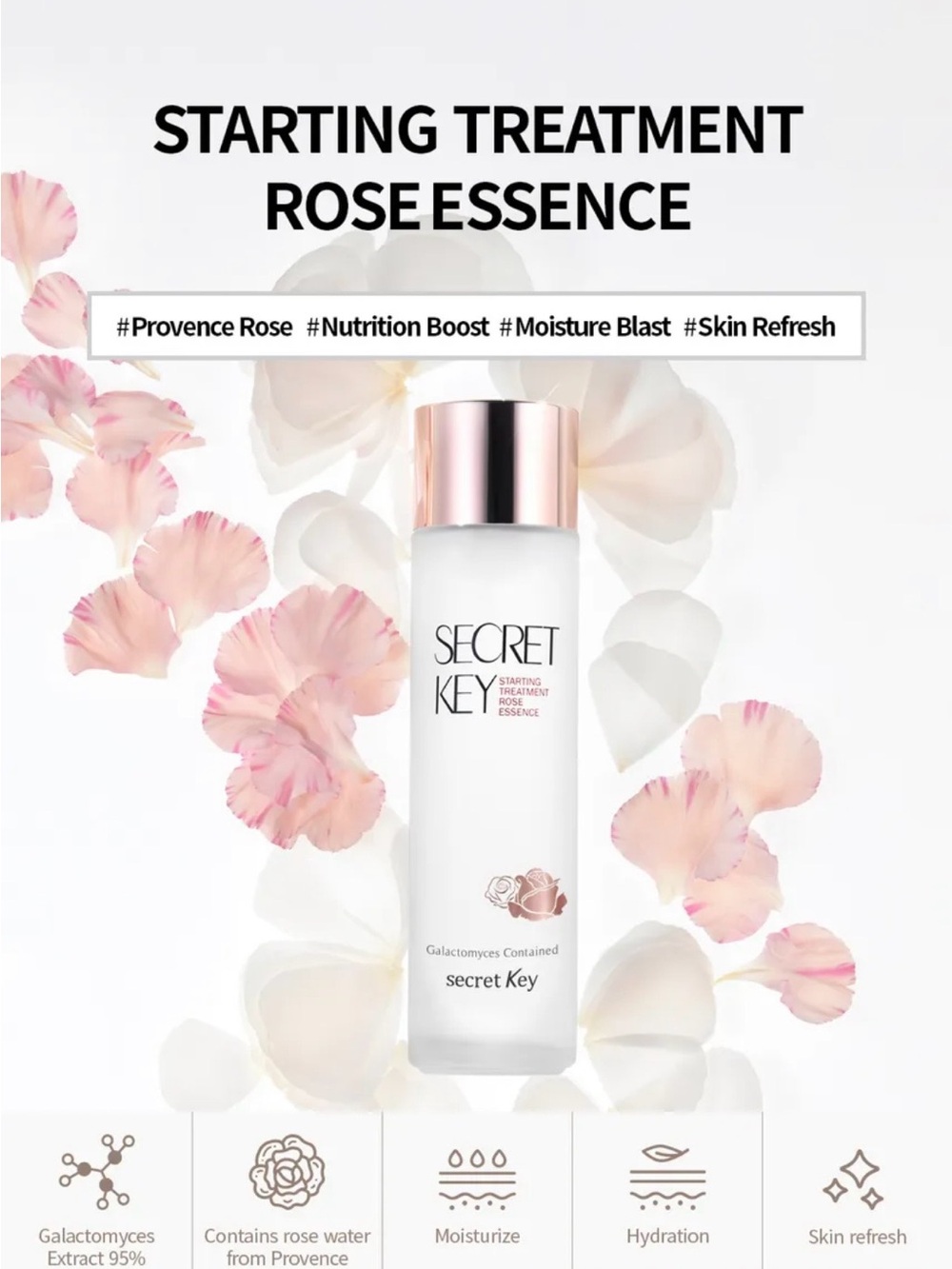 NEW Secret Key Starting Treatment Rose Essence
